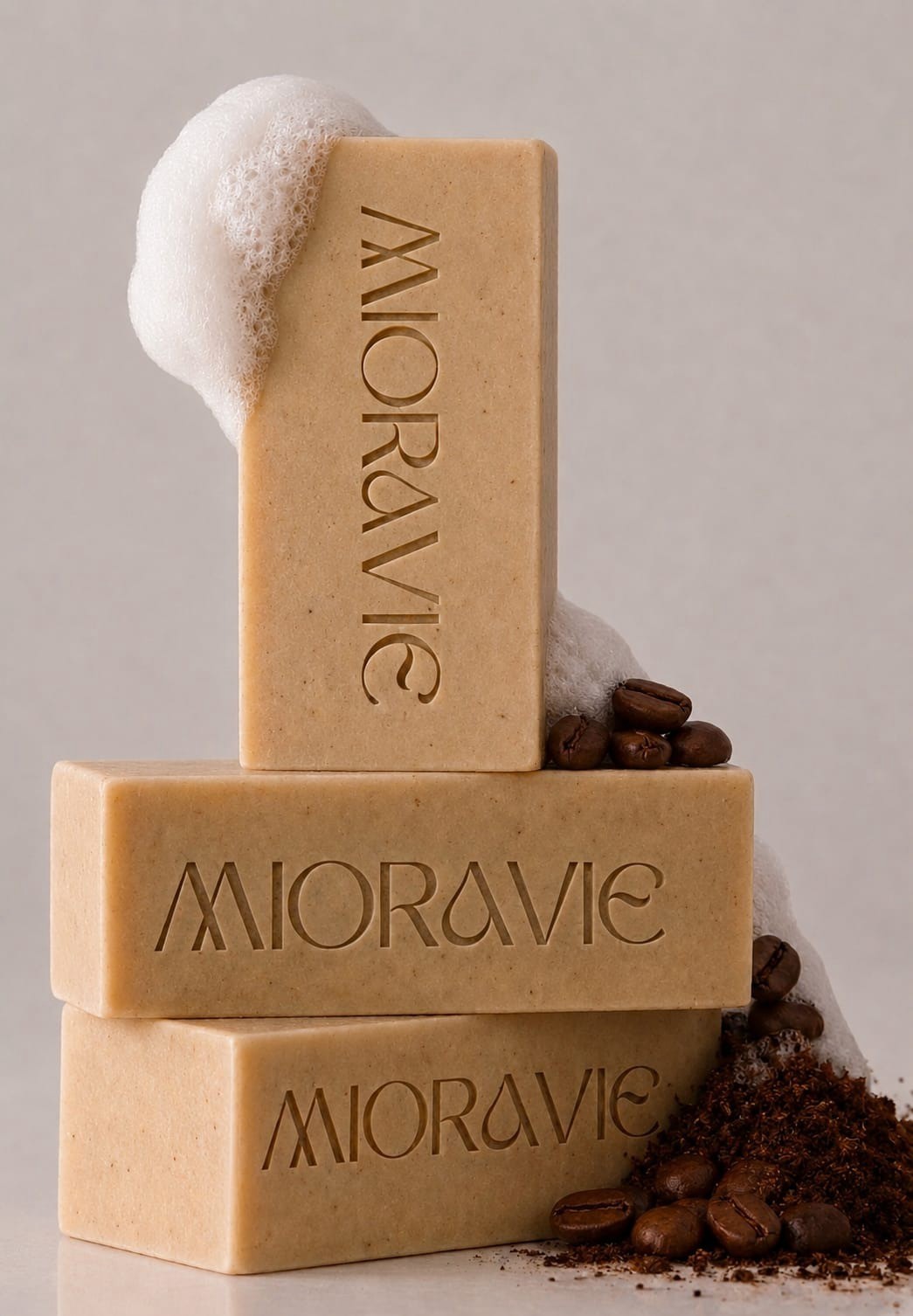 Mioravie Coffee & Oat Exfoliating Soap